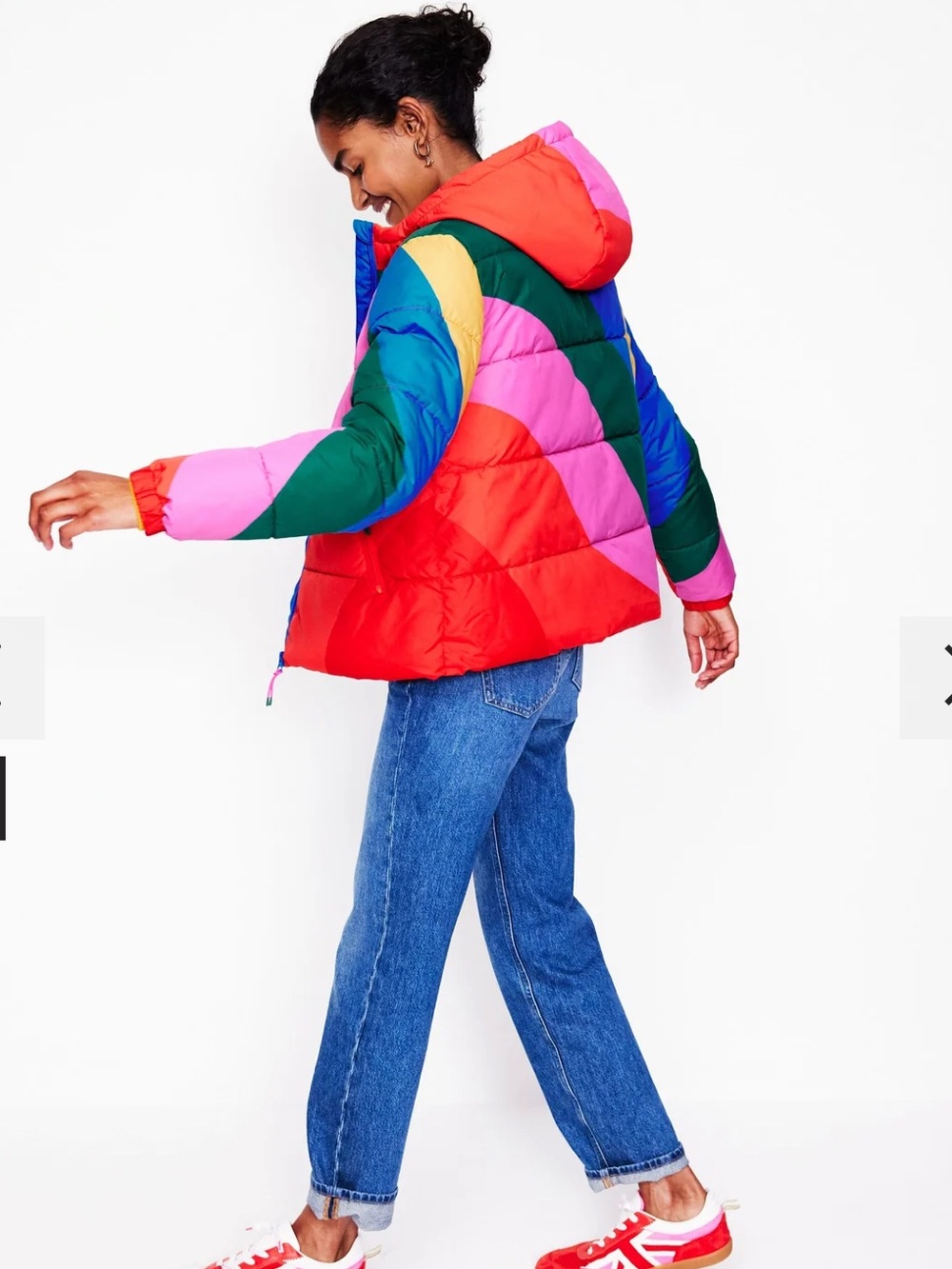 Boden Hooded puffer coat - Size 4 - Picture 2 of 16
